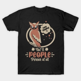 Design Gift For Introverts & Anti Socials T-Shirt